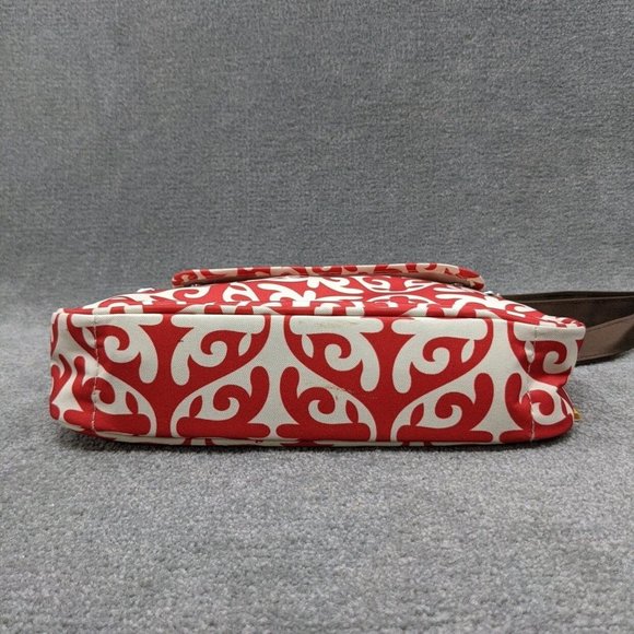 Infantino Savvy Bag Diaper Bag with Changing Pad Red Cream Printed - Picture 13 of 14